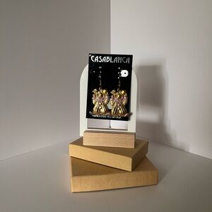 Vintage clown earrings